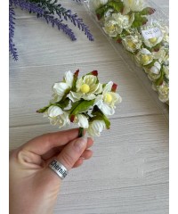 Квітка вишні тканинна , бежевий Упаковка 72 шт ГУРТ Квітка вишні тканинна , бежевий Упаковка 72 шт ГУРТ