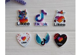 Надходження кабошонов Likee і TikTok