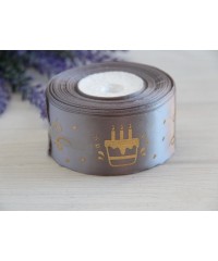 Стрічка атласна 4 см 